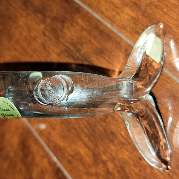 Rossi Glass Cranberry Glass Dolphin - Picture 4 of 8